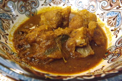 骨付き豚のイエローカレー